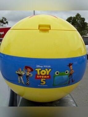 Disney Pixar Toy Story 5 "Pixar Ball" Character Collector's Bucket! NWT-AMC Exc